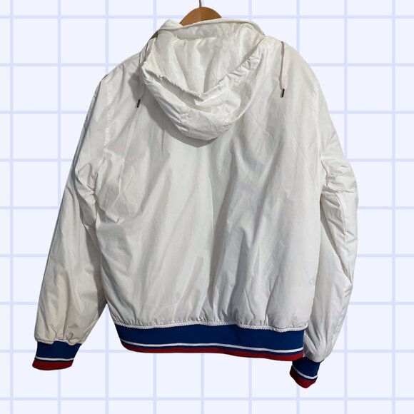 🧥 Tommy Wiseau “LOVE IS BLIND!” White Windbreaker Jacket – Size L - Picture 7 of 8